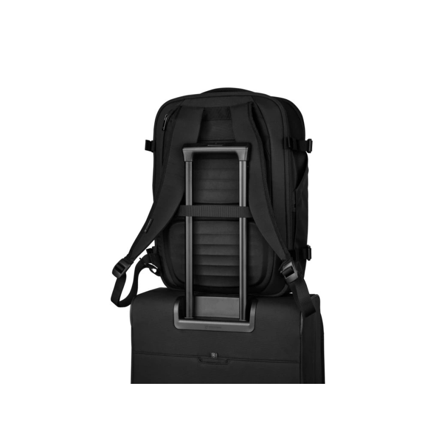 Victorinox - Expandable backpack Crosslight Boarding 37 l black