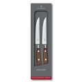 Victorinox - GRAND MAITRE 12 cm Steak Knife Set, 2 pcs, Maple