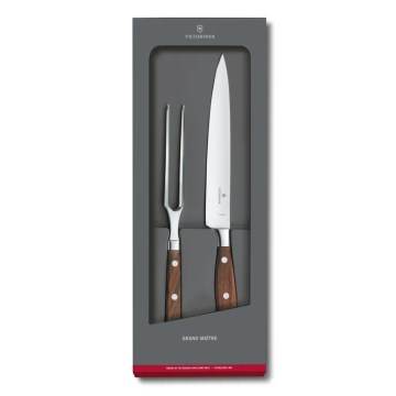 Victorinox - GRAND MAITRE 2-piece carving set, maple
