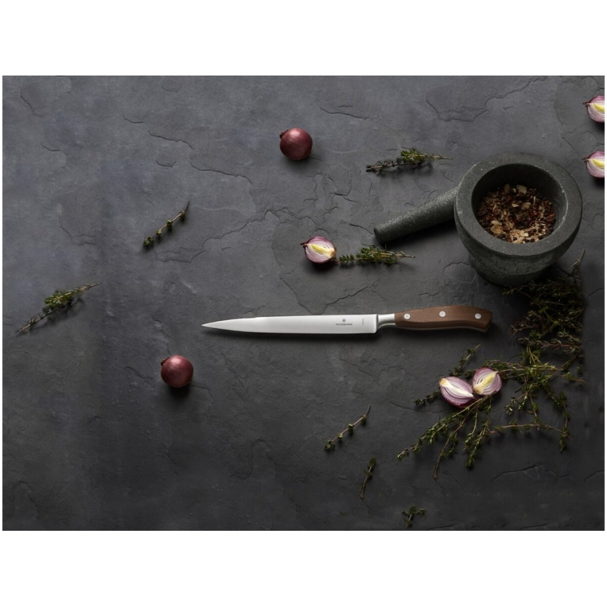 Victorinox - GRAND MAITRE 20 cm Filleting Knife, Maple