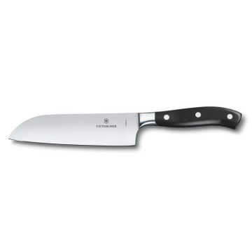 Victorinox - GRAND MAITRE Santoku Kitchen Knife 17 cm, Black