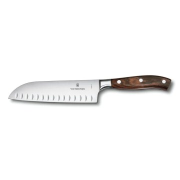 Victorinox - GRAND MAITRE Santoku Kitchen Knife 17 cm, Rosewood