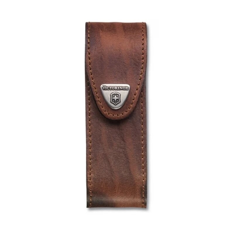 Victorinox - Leather pocket knife sheath 11,1 cm brown
