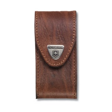 Victorinox - Leather pocket knife sheath 9,1 cm brown