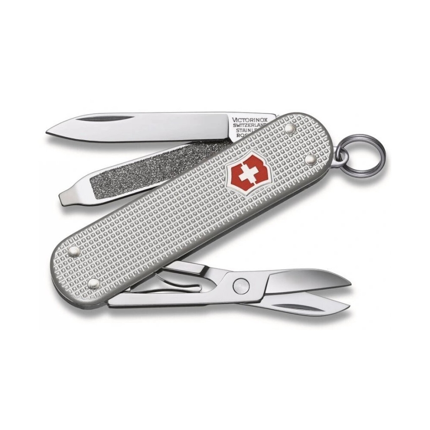 Victorinox - Multifunctional pocket knife CLASSIC ALOX 5,8 cm/5 functions silver