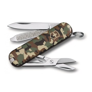 Victorinox - Multifunctional pocket knife CLASSIC SD 5,8 cm/7 functions camouflage