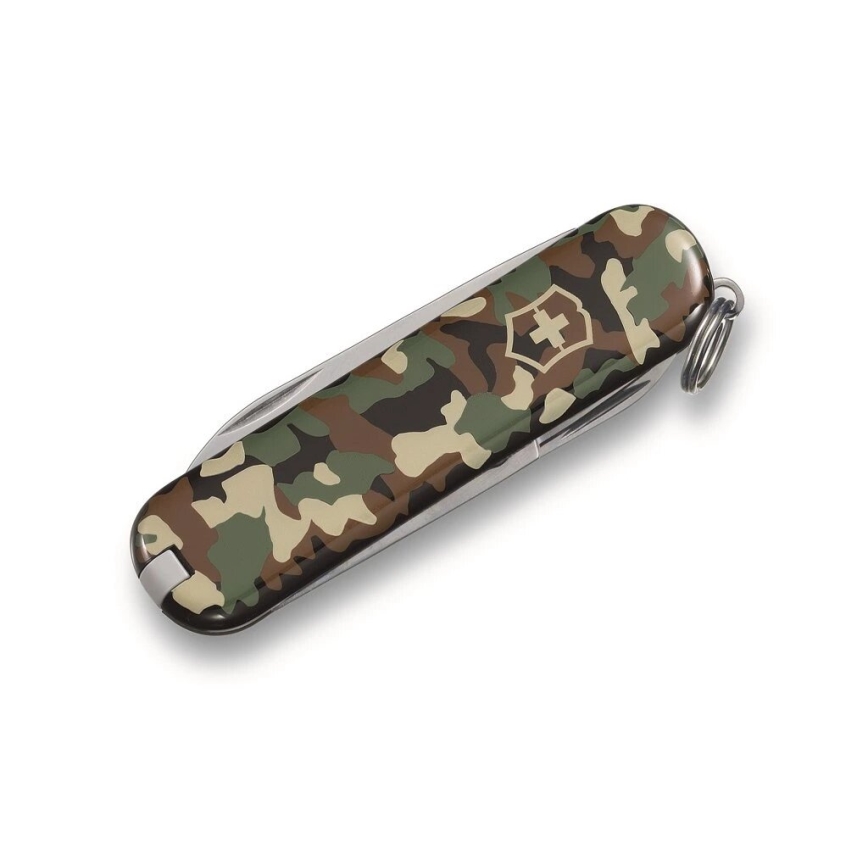Victorinox - Multifunctional pocket knife CLASSIC SD 5,8 cm/7 functions camouflage