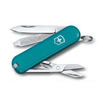 Victorinox - Multifunctional pocket knife CLASSIC SD 5,8 cm/7 functions turquoise
