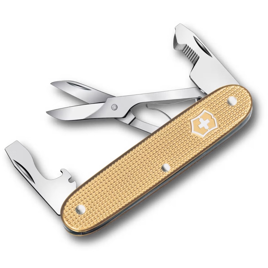 Victorinox - Multifunctional Pocket Knife COMPANION SLIM ALOX 9.3 cm / 6 functions, Gold