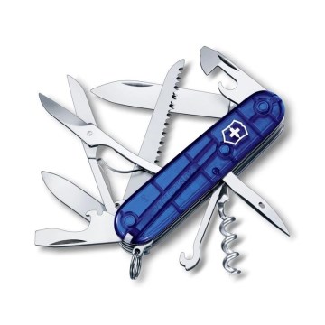 Victorinox - Multifunctional pocket knife HUNTSMAN 9,1 cm/15 functions blue