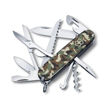 Victorinox - Multifunctional pocket knife HUNTSMAN 9,1 cm/15 functions camouflage