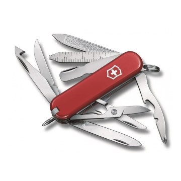 Victorinox - Multifunctional pocket knife MINICHAMP 5,8 cm/18 functions red
