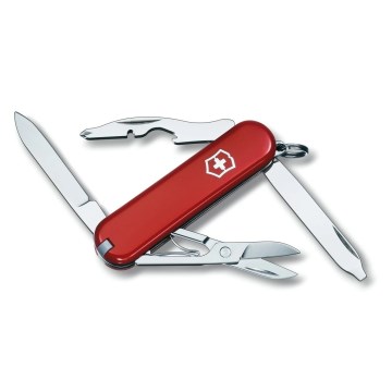Victorinox - Multifunctional pocket knife RAMBLER 5,8 cm/10 functions red