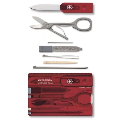 Victorinox - Multifunctional set 10 functions red