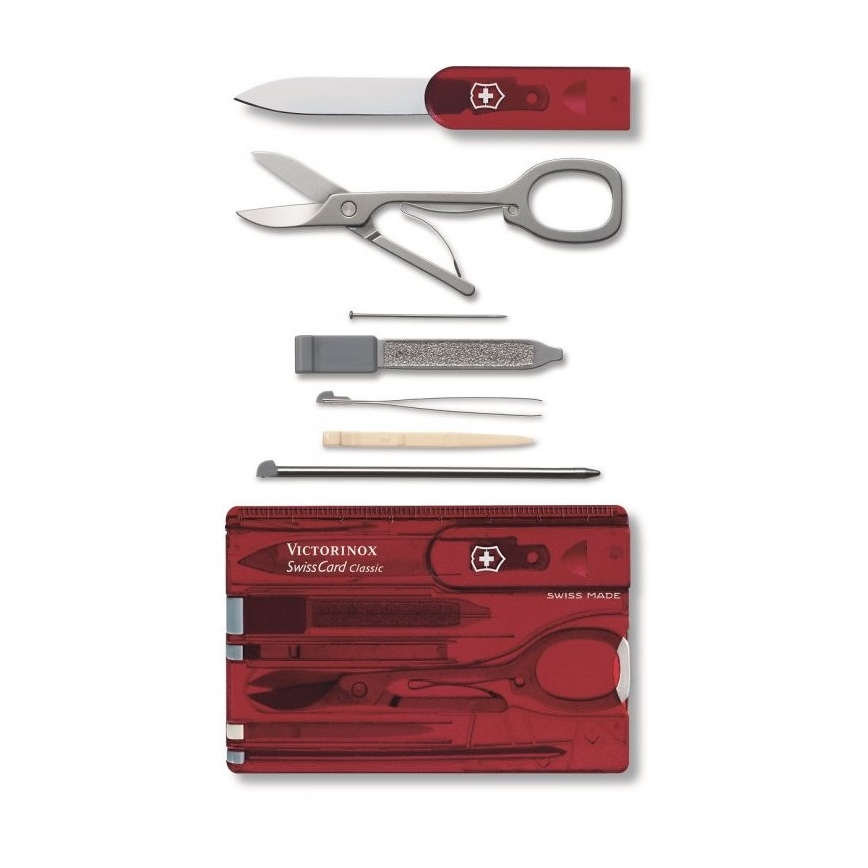 Victorinox - Multifunctional set 10 functions red