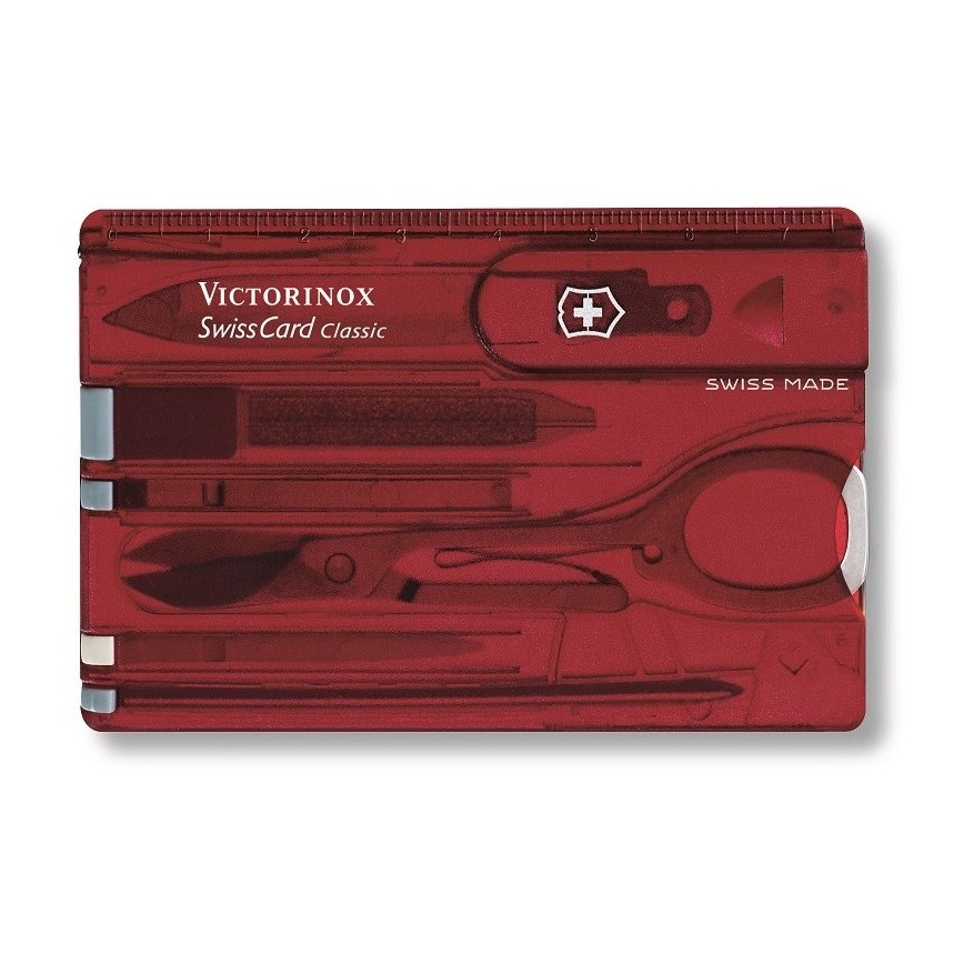 Victorinox - Multifunctional set 10 functions red