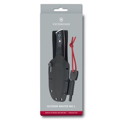 Victorinox - Outdoor knife 22 cm black/chrome