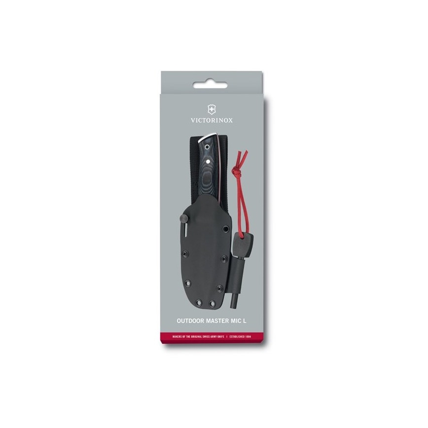 Victorinox - Outdoor knife 22 cm black/chrome