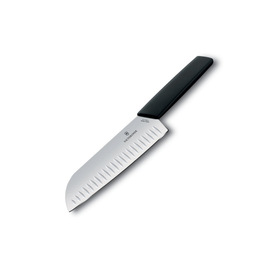 Victorinox - Santoku Kitchen Knife SWISS MODERN 17 cm Black
