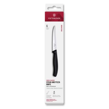 Victorinox - SWISS CLASSIC 11 cm 6-piece Steak Knife Set, Black