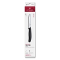 Victorinox - SWISS CLASSIC 11 cm Vegetable Knife Set, 6 pcs, Black
