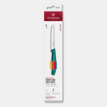 Victorinox - SWISS CLASSIC 11 cm Vegetable Knife Set, 6-piece, Multicolored