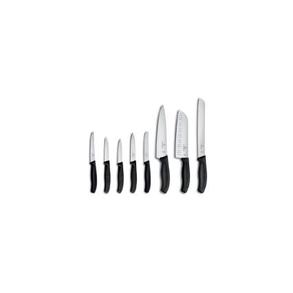 Victorinox - SWISS CLASSIC 9-piece Kitchen Knife Set in Beech/Beige Block