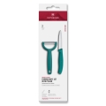 Victorinox - SWISS CLASSIC Kitchen Knife and Peeler Set, Turquoise