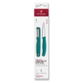 Victorinox - SWISS CLASSIC Kitchen Knife Set with Peeler, Turquoise