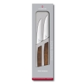 Victorinox - SWISS MODERN 12 cm steak knife set, 2 pcs, walnut