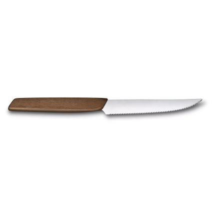 Victorinox - SWISS MODERN 12 cm steak knife set, 2 pcs, walnut