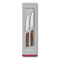 Victorinox - SWISS MODERN 12 cm Steak Knife Set, 2-piece, Walnut