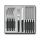 Victorinox - SWISS MODERN 12-piece black cutlery set