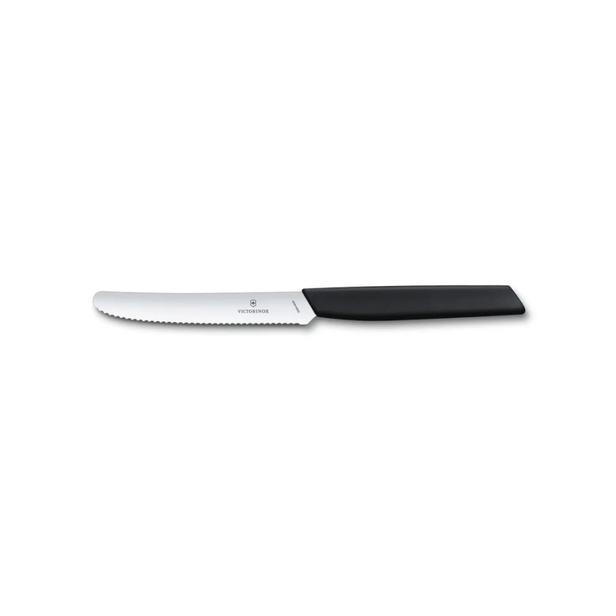 Victorinox - SWISS MODERN 12-piece black cutlery set