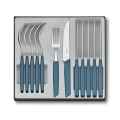 Victorinox - SWISS MODERN 12-piece Blue Cutlery Set