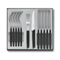 Victorinox - SWISS MODERN 12-piece Cutlery Set, Black