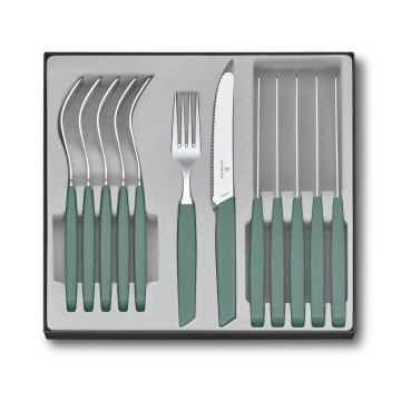 Victorinox - SWISS MODERN 12-Piece Cutlery Set, Turquoise