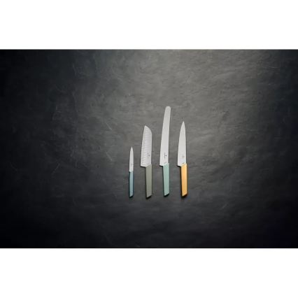 Victorinox - SWISS MODERN 17 cm Santoku Kitchen Knife, Green