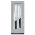 Victorinox - SWISS MODERN 2-piece Kitchen Knife Set, Black