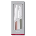 Victorinox - SWISS MODERN 2-piece kitchen knife set, multicolored
