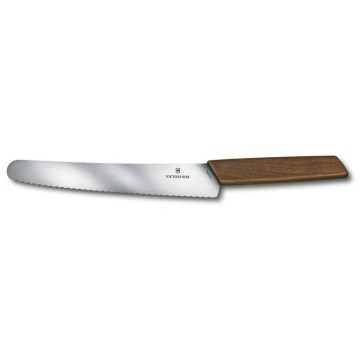 Victorinox - SWISS MODERN 22 cm Bread Knife, Walnut