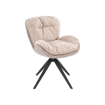 VIDA swivel dining chair, 1 pc, beige