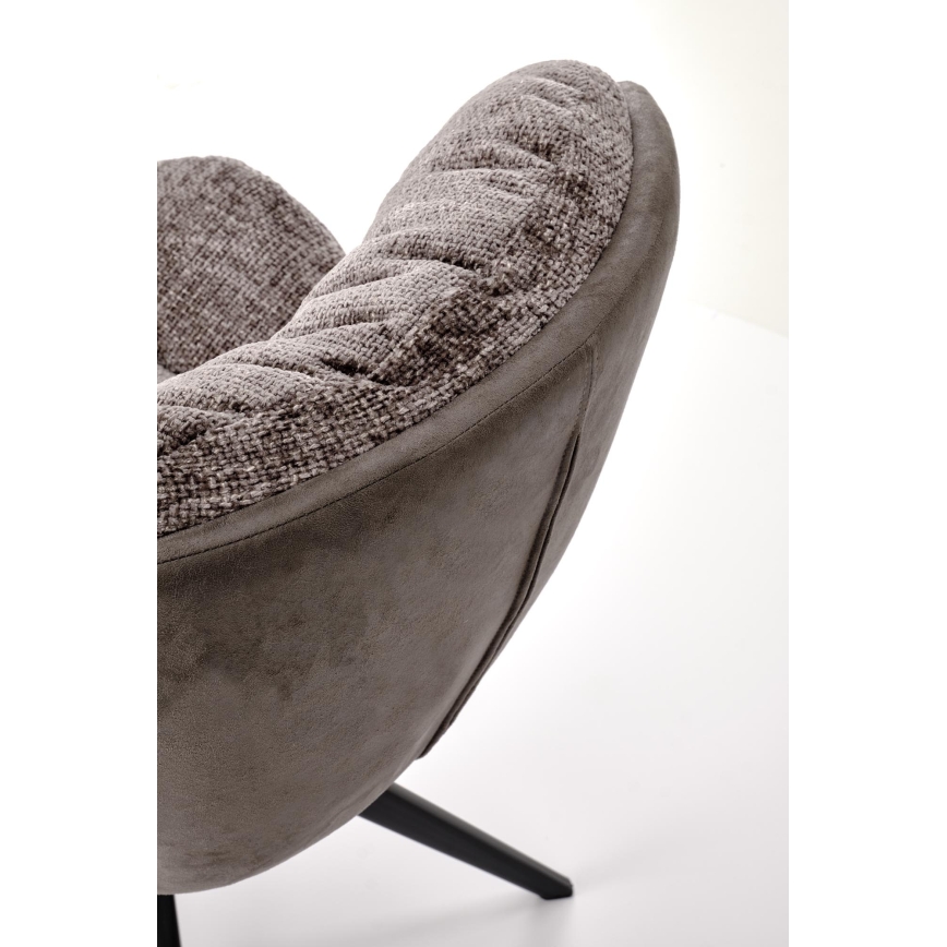 VIDA swivel dining chair, 1 pc, grey