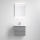 VIGO bathroom vanity with sink + LED backlit wall mirror LED/10W/230V IP44, gray