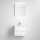 VIGO bathroom vanity with sink + LED backlit wall-mounted mirror, LED/10W/230V, IP44, white