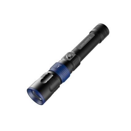 Viking - 3-in-1 Dimmable Rechargeable LED Flashlight, 5V, IPX4, 380 lm, 2200 mAh