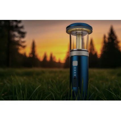 Viking - Dimmable LED Rechargeable Flashlight LED/5V IPX4 500 lm 2000 mAh