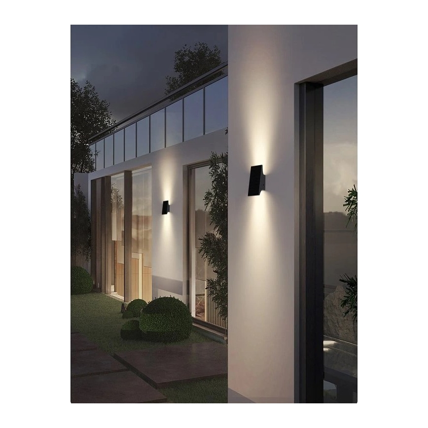 Viking - Dimmable Solar LED Wall Light LED/1.5W/3.7V IP65 4000K 2000 mAh