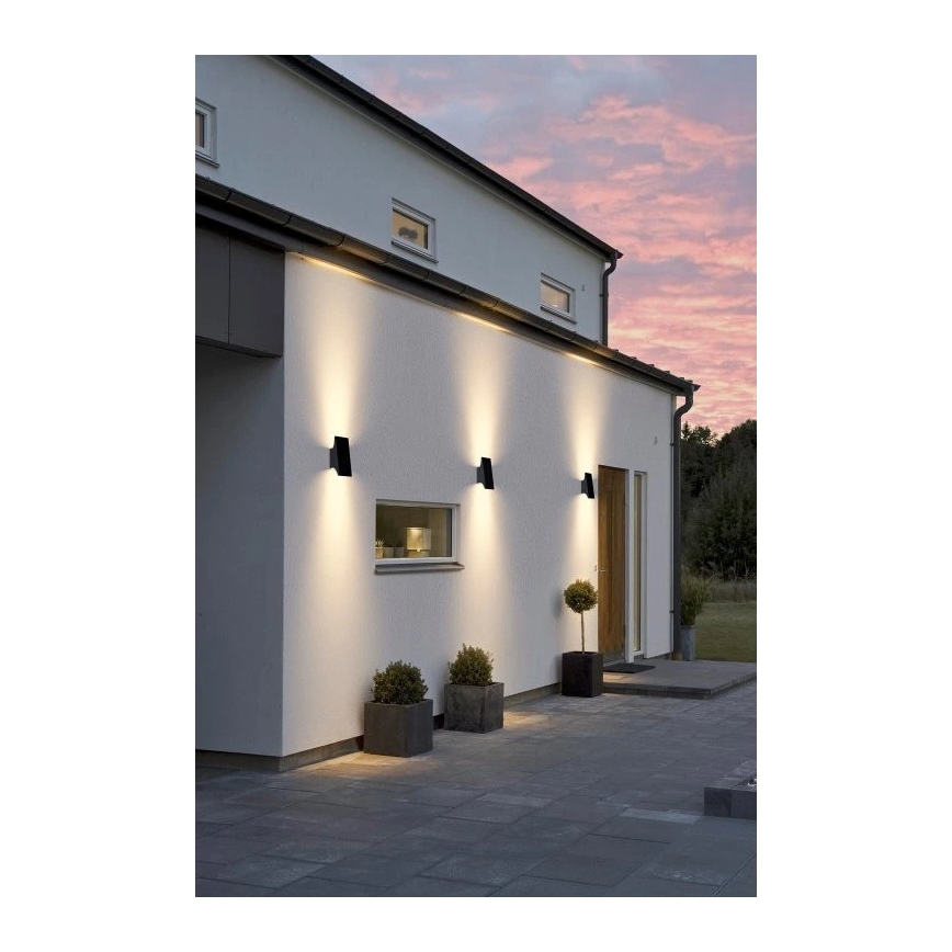 Viking - Dimmable Solar LED Wall Light LED/1.5W/3.7V IP65 4000K 2000 mAh