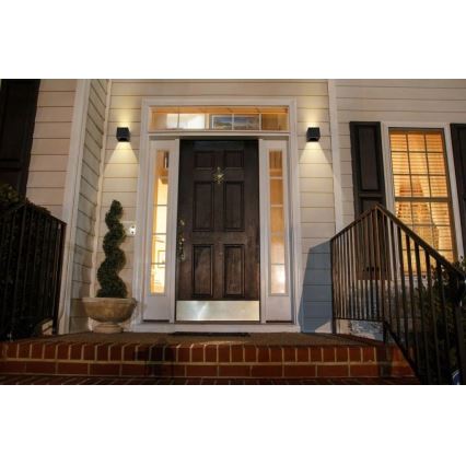 Viking - Dimmable solar LED wall light LED/1W/3,7V IP54 4000K 2000 mAh